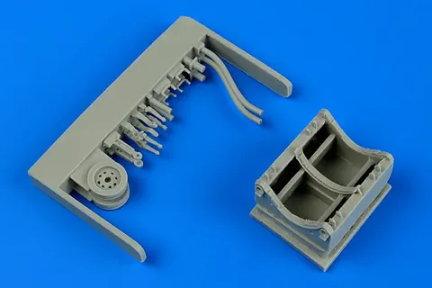 Aires 480125 nakládací vozík US WW II v měřítku 1/48, detailní doplněk pro diorámata