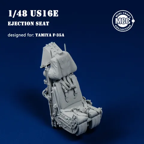 Vystřelovací sedačka Minicraft Collection 48013 Martin-Baker MK16 US16E pro F-35 v měřítku 1/48