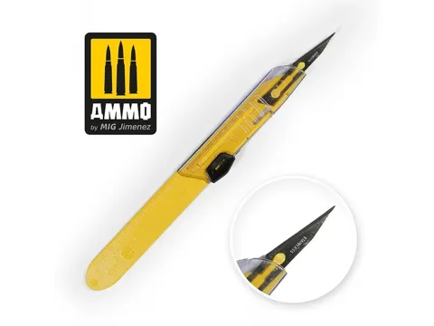 Modelářská čepel AMMO Mig A.MIG-8697 ochranná rovná čepel, balení 1 ks