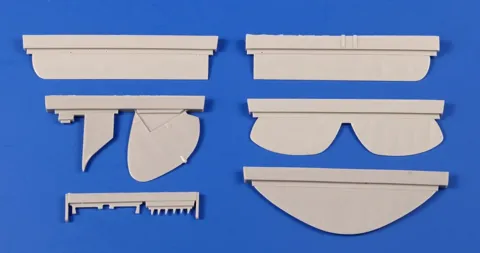 Resinová sada CMK 4408 řídicí plochy pro DH.82 Tiger Moth v měřítku 1/48
