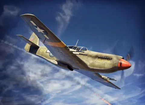 Plastiková stavebnice Brengun 1/72 P-51 Mustang Ia, kód BRP72037