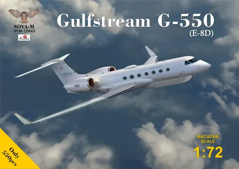 Plastiková stavebnice Sova-M 1/72 Gulfstream G-550 (E-8D) JSTARS testbed aircraft