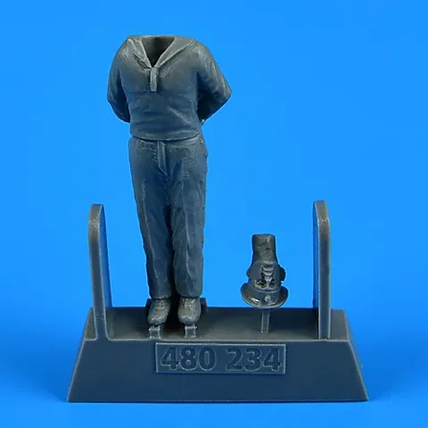 Figurka Aires 480234 námořník Kriegsmarine 1/48 pro ponorku U-Boot typu VIIC
