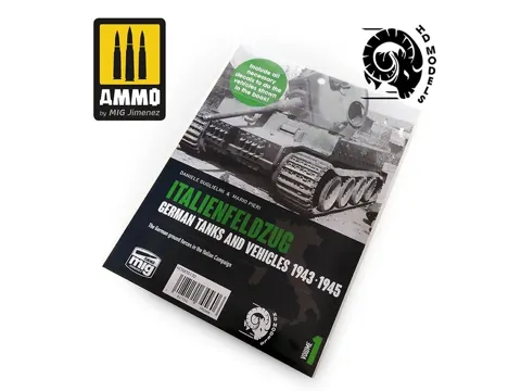 Obtiskový arch AMMO Mig HDM35132 ITALENFELZUG Vol. 1 pro modely vojenské techniky