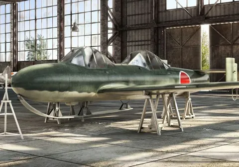Krabice stavebnice Brengun BRP72032 Yokosuka Ohka MXY7-K1 KAI v měřítku 1/72