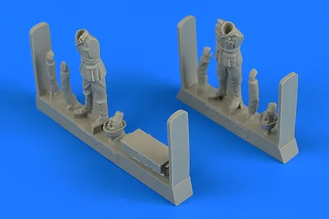 Sada figurek Aires Aerobonus 480201 němečtí vojáci s muniční bednou, měřítko 1/48