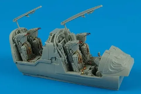 Resinová sada kokpitu Aires 4398 pro EA-6B Prowler ICAP-2 v měřítku 1/48
