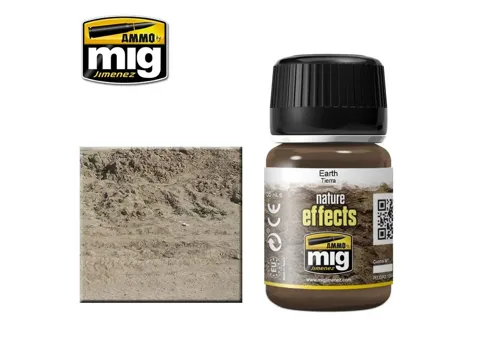 Kelímek weathering efektu AMMO Mig A.MIG-1403 Earth Effects 35 ml