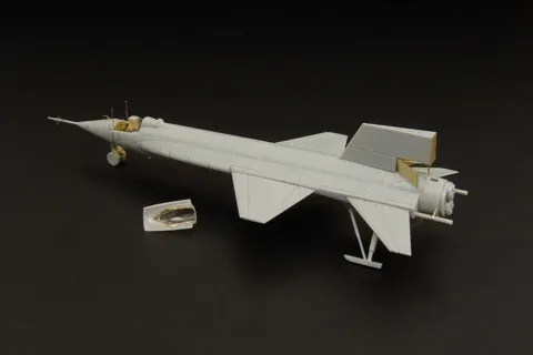 Fotolepty Brengun BRL144067 pro North American X-15 v měřítku 1/144, leptaný plát