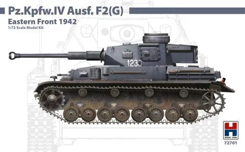 Krabice stavebnice Hobby 2000 H2K72701 Pz.Kpfw.IV Ausf.F2 (G) v měřítku 1/72
