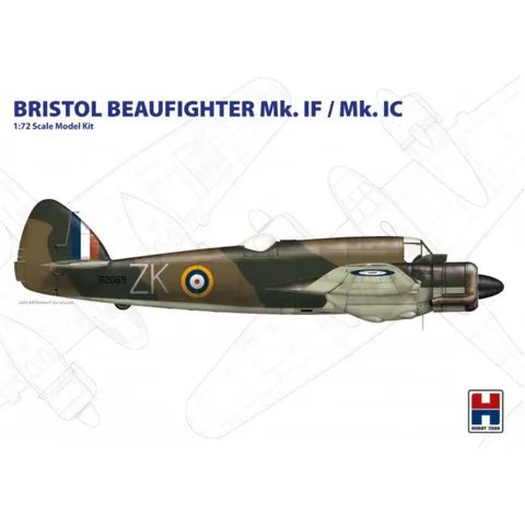 Krabice stavebnice Hobby 2000 H2K72002 Bristol Beaufighter Mk. IF/IC v měřítku 1/72