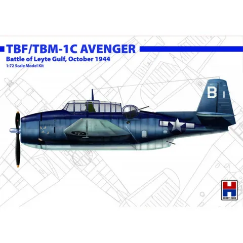 Krabice stavebnice Hobby 2000 H2K72010 TBF/TBM-1C Avenger v měřítku 1/72