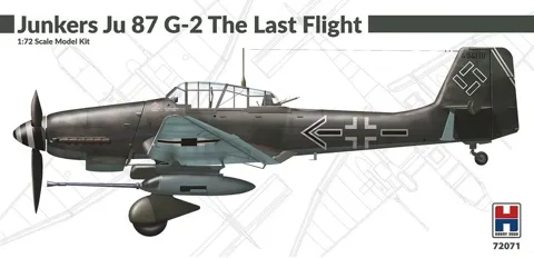 Krabice stavebnice Hobby 2000 1/72 Junkers Ju 87 G-2 The Last Flight, kód H2K72071
