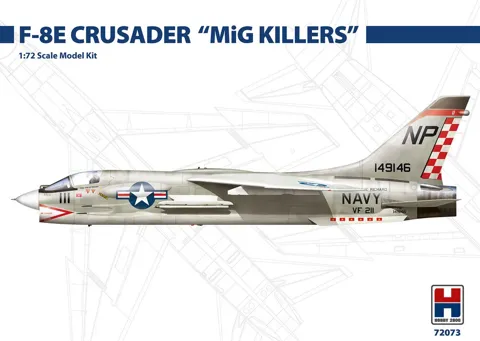 Krabice stavebnice Hobby 2000 H2K72073 F-8E Crusader MiG Killers v měřítku 1/72