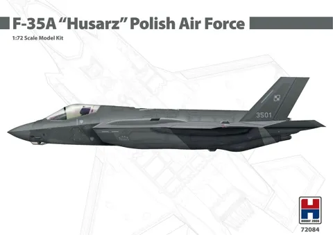 Krabice stavebnice Hobby 2000 H2K72084 F-35A „Husarz" polské letectvo v měřítku 1/72