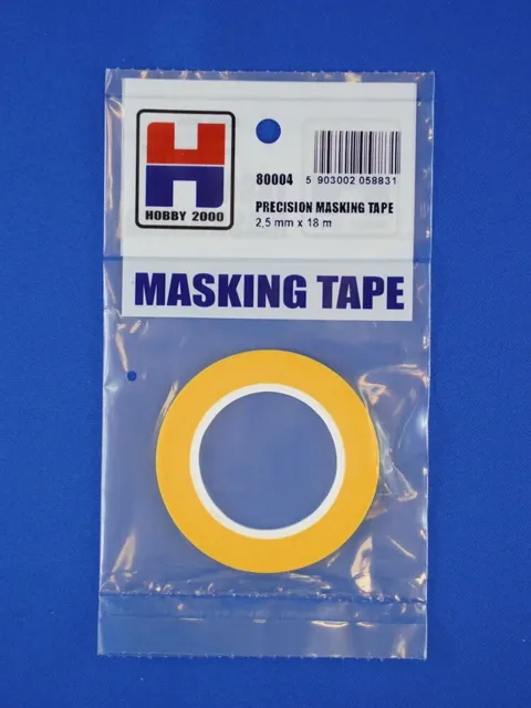 Role přesné maskovací pásky Hobby 2000 80004 Precision Masking Tape 2,5 mm x 18 m