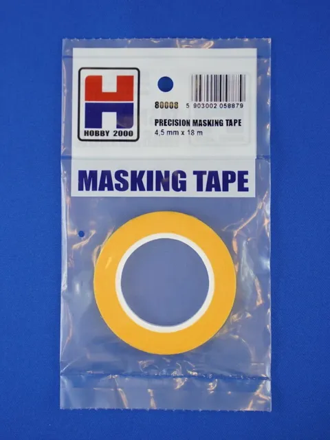 Role přesné maskovací pásky Hobby 2000 80008 Precision Masking Tape 4,5 mm × 18 m