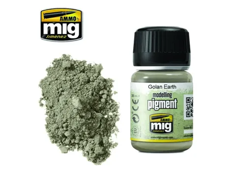 Kelímek suchého pigmentu AMMO Mig A.MIG-3026 golanská zemina (Golan Earth) 35 ml