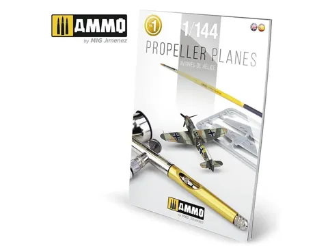 Modelářská publikace AMMO Mig A.MIG-6144 Propeller Planes 1/144 Vol. 1