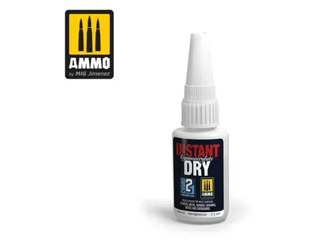 Lahvička vteřinového lepidla AMMO Mig A.MIG-8046 Instant Dry Cyanoacrylate