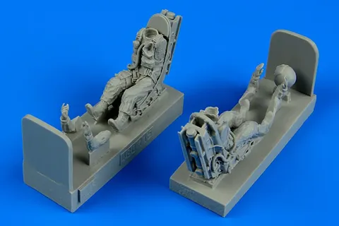 Resinová sada Aires 480115 – pilot a operátor USAF s vystřelovacími sedačkami pro A-37 Dragonfly 1/48