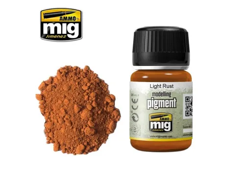 Dóza suchého pigmentu AMMO Mig A.MIG-3006 světlá rez (Light Rust) 35 ml
