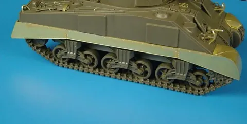 Resinové a leptané díly Hauler HLX48002 blatníky pro Sherman M4 v měřítku 1/48