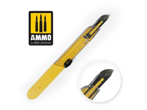 Zahnutá ochranná čepel AMMO Mig A.MIG-8699 velká, balení 1 ks