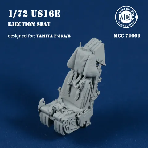 Vystřelovací sedačka Minicraft Collection 72003 M.B. MK16 US16E pro F-35A/B v měřítku 1/72