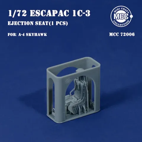 Vystřelovací sedadlo Minicraft Collection 72006 ESCAPAC 1C-3 v měřítku 1/72 pro A-4 Skyhawk