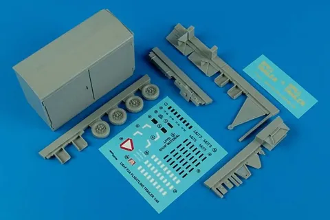 Resinový set Aires 480052 USAF F-2A spill trailer v měřítku 1/48
