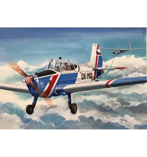 Stavebnice HPH Models HPH32048R Zlín Z-226 B/MS v měřítku 1/32