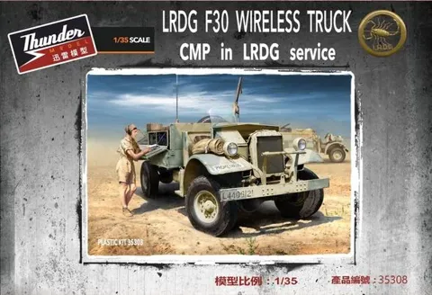 Plastiková stavebnice Thunder Model TM35308 LRDG F30 Wireless Truck v měřítku 1/35