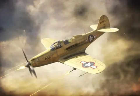 Plastová stavebnice Brengun BRP144012 P-39Q Airacobra v měřítku 1/144