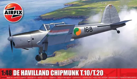 Krabice stavebnice Airfix A04105A de Havilland Chipmunk T.10/T.20 v měřítku 1/48