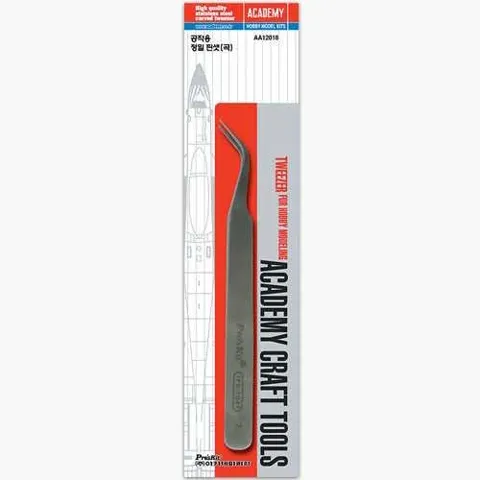 Modelářská pinzeta Academy Craft Tools AA12018 v balení