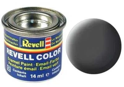Kelímek emailové barvy Revell Email Color 32166 olivově šedá matná 14 ml