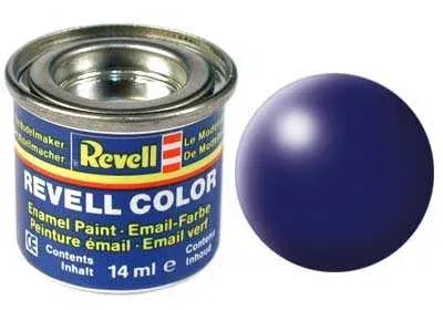 Plechovka emailové barvy Revell Email Color 32350 tmavě modrá hedvábná 14 ml