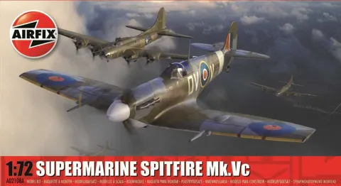 Krabice stavebnice Airfix Classic Kit A02108A Supermarine Spitfire Mk.Vc v měřítku 1/72
