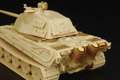 Fotolept Hauler HLH72054 pro Tiger II Ausf. B Königstiger 1/72, leptaná kovová deska