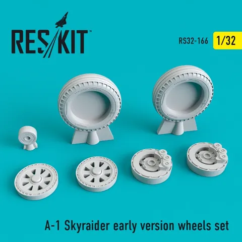 Sada kol Reskit RS32-0166 pro A-1 Skyraider raná verze v měřítku 1/32