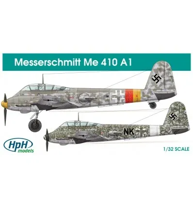 Stavebnice HPH Models HPH32023R Messerschmitt Me 410A-1 v měřítku 1/32