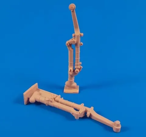 Resinová sada CMK 5108 zesílené nohy hlavního podvozku Tempest v měřítku 1/32