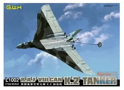 Krabice stavebnice Great Wall Hobby GWHL1002 1/144 Avro Vulcan K.2 Tanker RAF