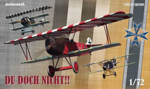 Krabice stavebnice Eduard 2135 Du doch nicht!! 1/72 s letouny Ernsta Udeta