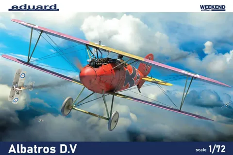 Krabice stavebnice Eduard Weekend Edition 7406 Albatros D.V v měřítku 1/72