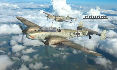 Krabice stavebnice Eduard 8409 Bf 110D Weekend Edition v měřítku 1/48