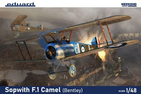 Krabice stavebnice Eduard 8485 Sopwith F.1 Camel (Bentley) 1/48 Weekend Edition