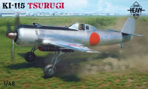 Krabice stavebnice Eduard 11192 Ki-115 Tsurugi v měřítku 1/48, limitovaná edice