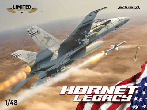 Krabice stavebnice Eduard 11195 HORNET LEGACY F/A-18C Hornet v měřítku 1/48